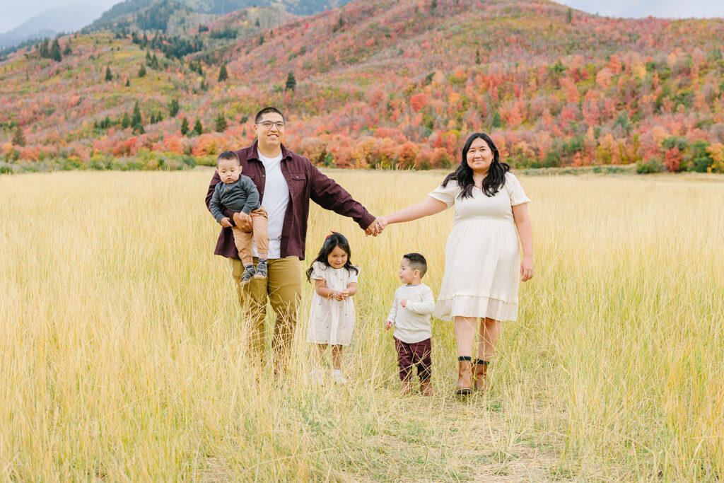 Provo Hills Fall Family Pictures