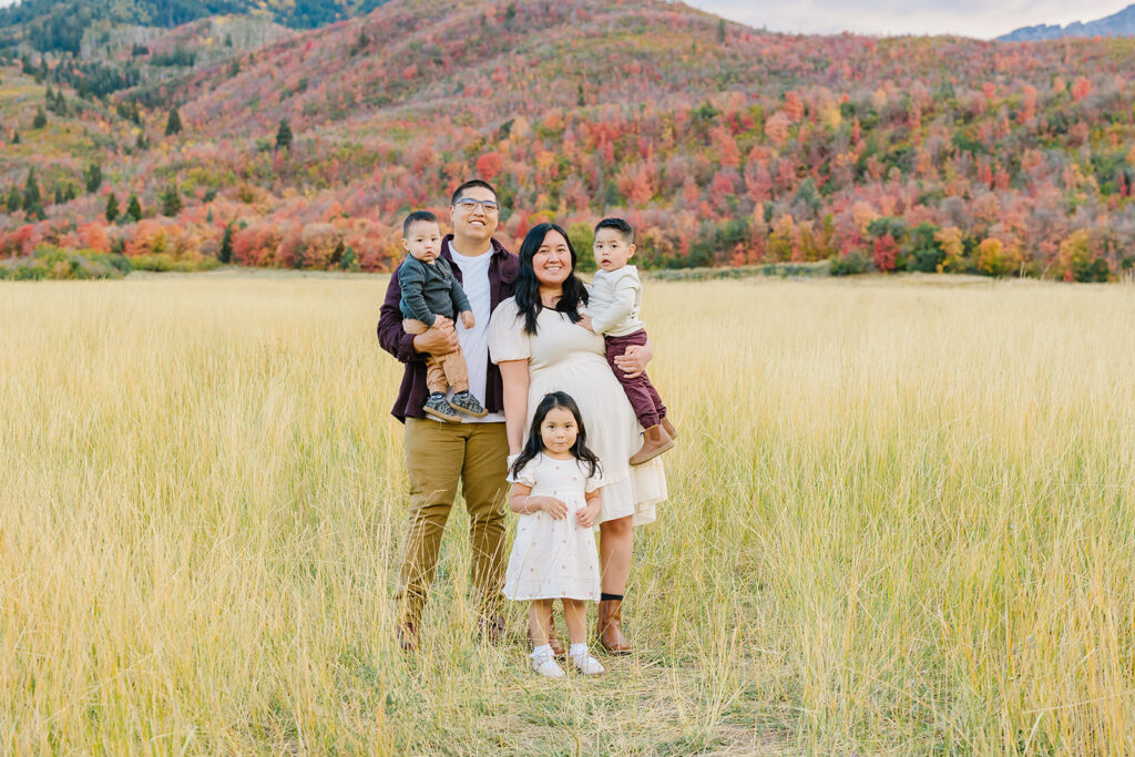 Provo Hills Fall Family Pictures