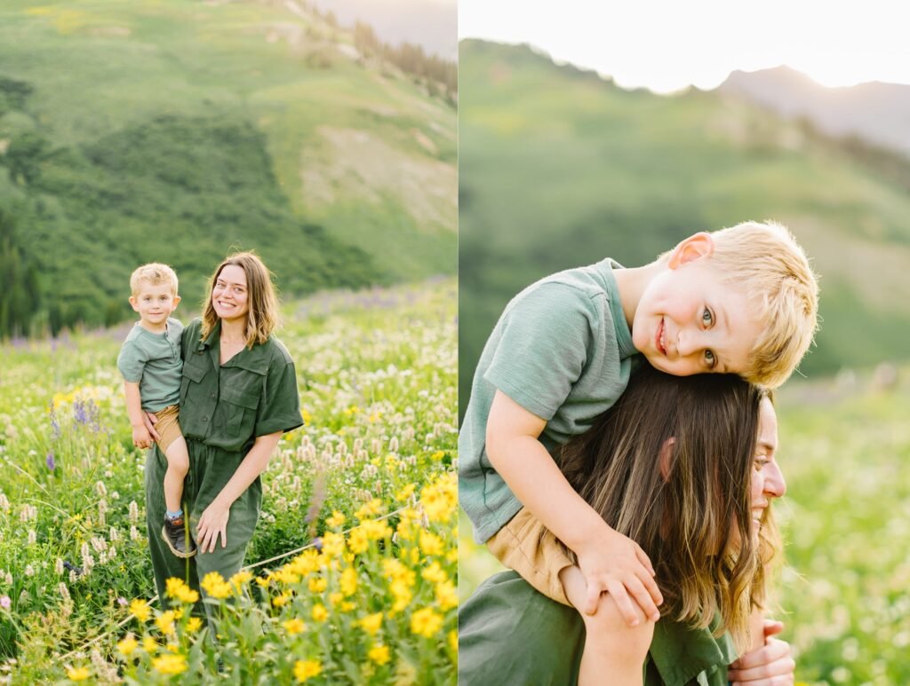 Albion Basin Family Pictures | Mother + Son