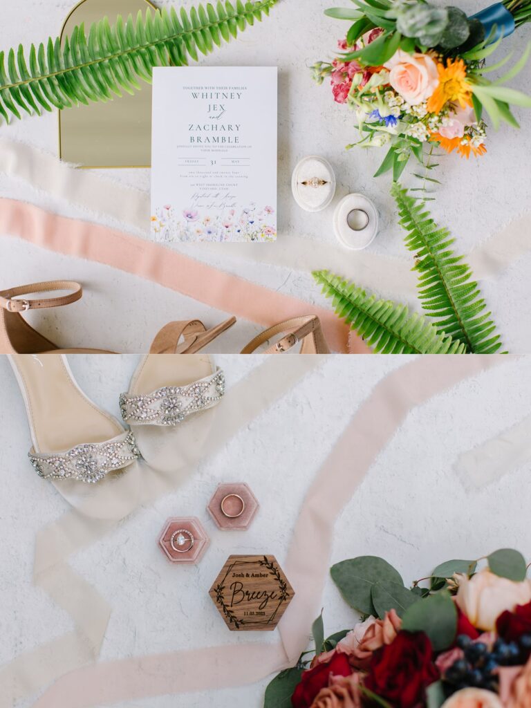 Wedding Detail Flat Lays | Utah Photographer