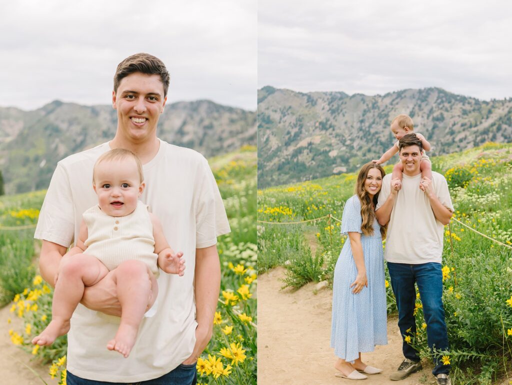 Albion Basin Wild Flowers Family Pictures