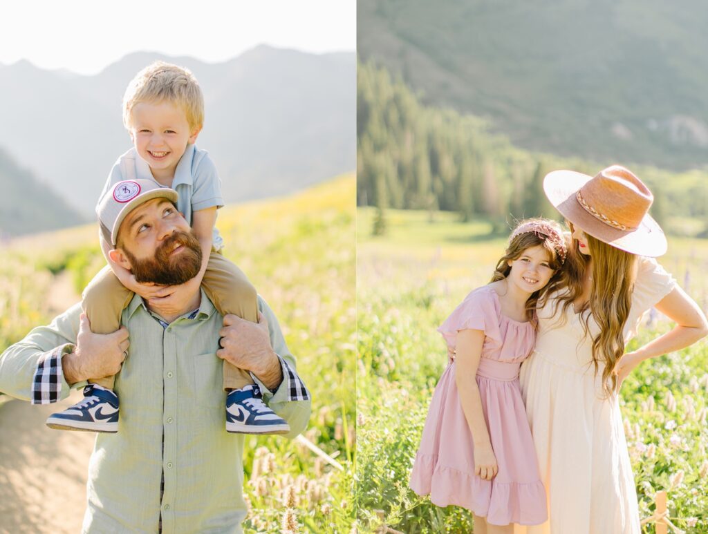 Bright Light Albion Basin Session | Utah Family Photographer