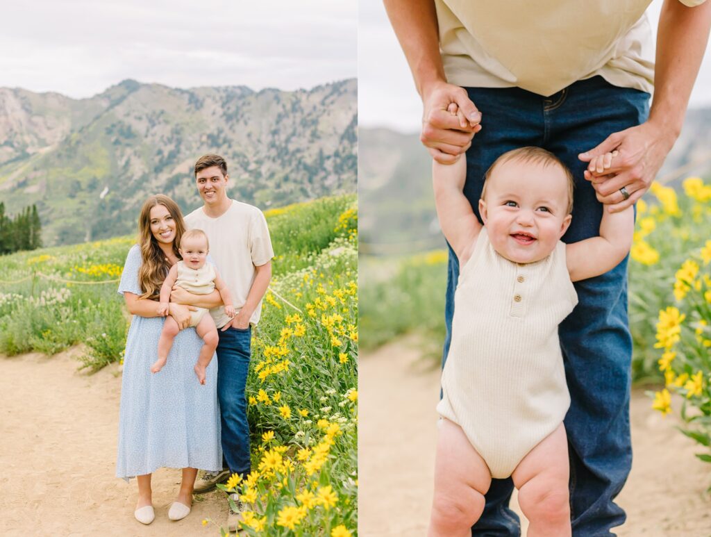 Albion Basin Wild Flowers Family Pictures