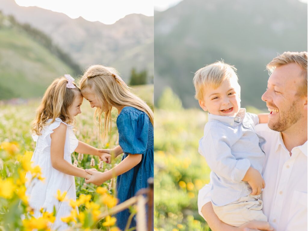 Wildflower Family Pictures | South Jordan Photographer