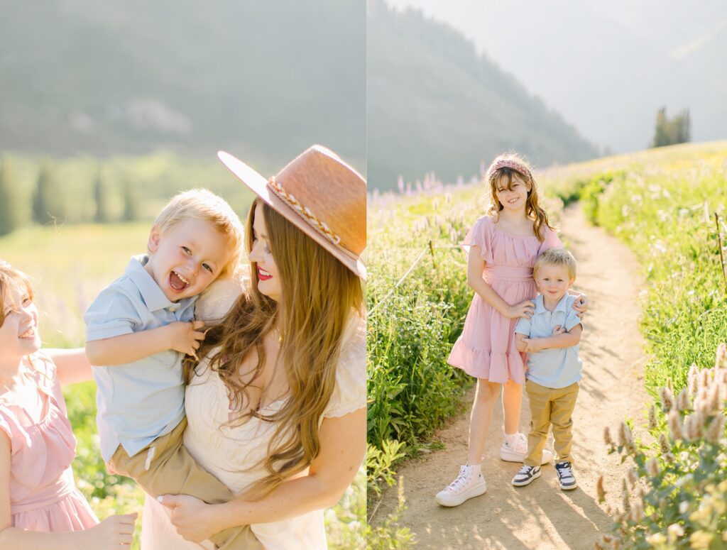 Bright Light Albion Basin Session | Utah Family Photographer