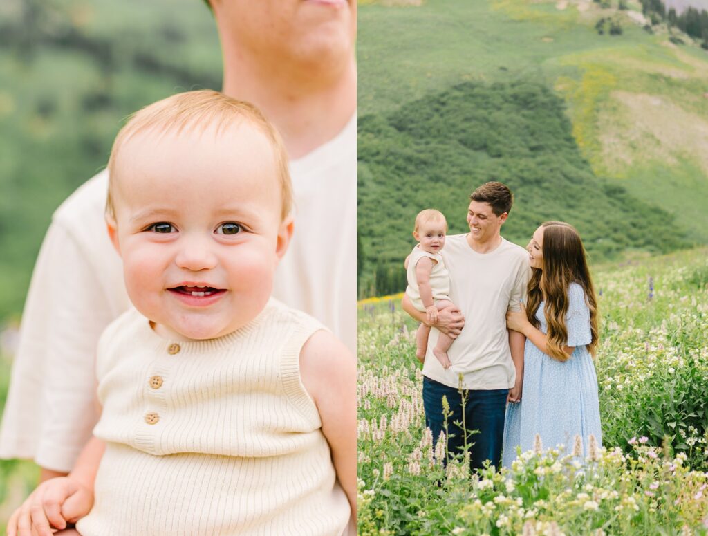 Albion Basin Wild Flowers Family Pictures