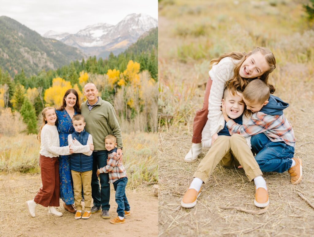 Tibble Fork Fall Family Pictures