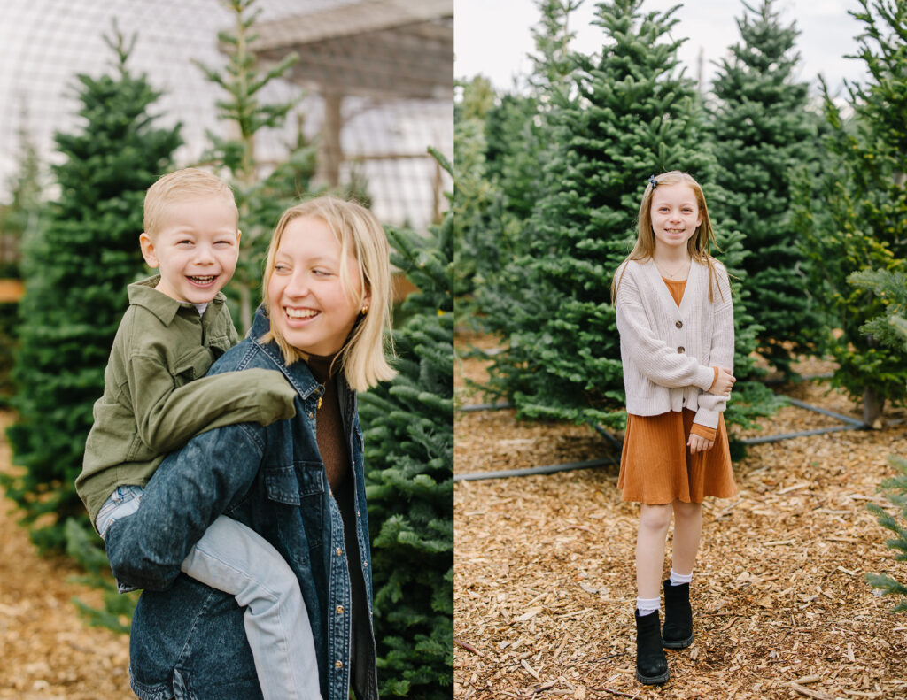 Utah Christmas Tree Mini Session | Kinlands Farm