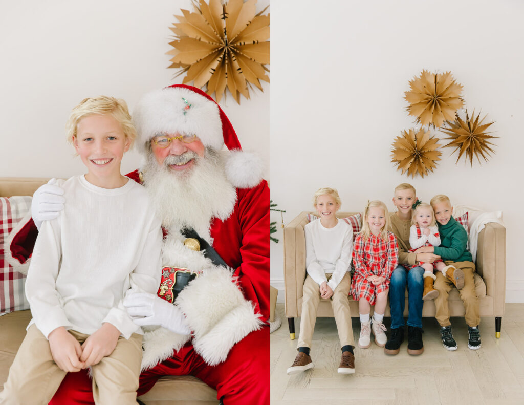 Christmas Mini Sessions with Santa | Utah Photographer