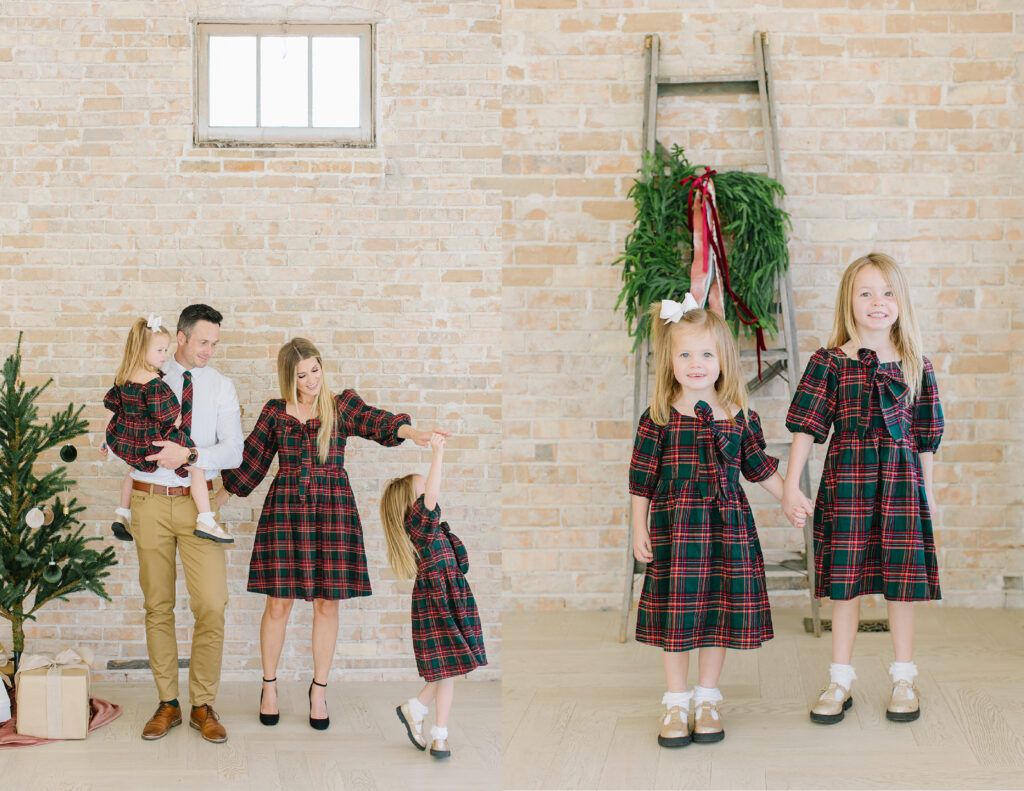 Christmas Mini Session Matching | Utah Photographer