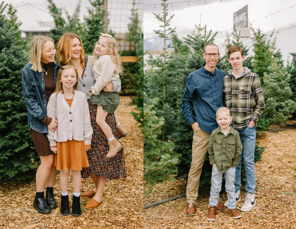 Utah Christmas Tree Mini Session | Kinlands Farm