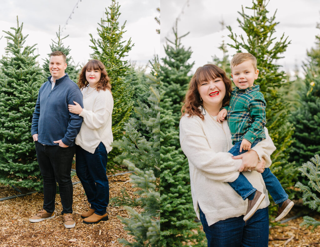 Christmas Tree Family Pictures | Utah Photographer