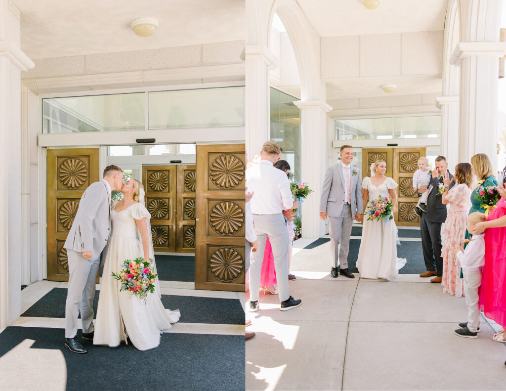 Bountiful Temple Wedding | Kael and Emily