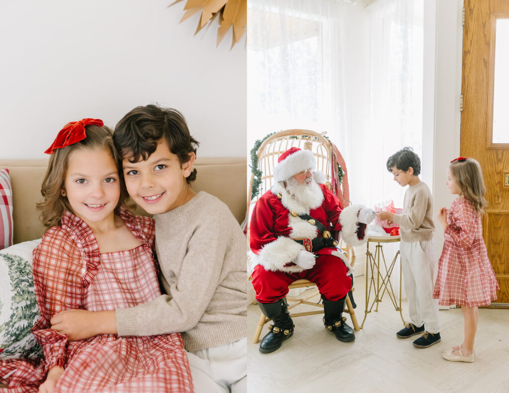 Christmas Mini Session with Santa | Utah Photographer