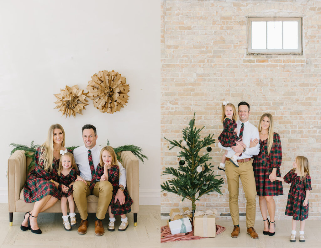 Christmas Mini Session Matching | Utah Photographer