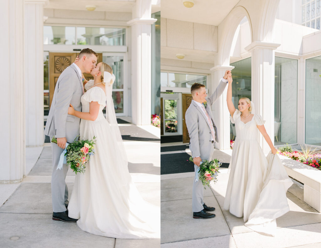 Bountiful Temple Wedding | Kael and Emily