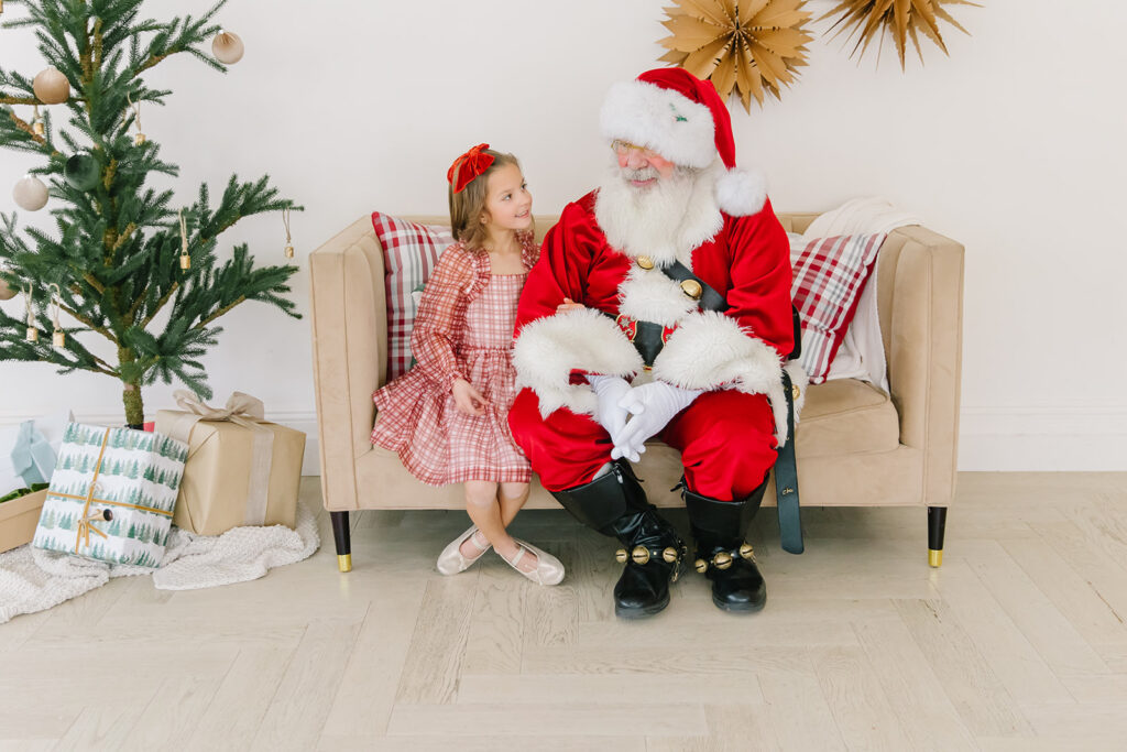 Christmas Mini Session with Santa | Utah Photographer