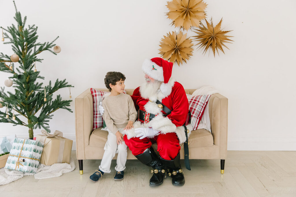 Christmas Mini Session with Santa | Utah Photographer