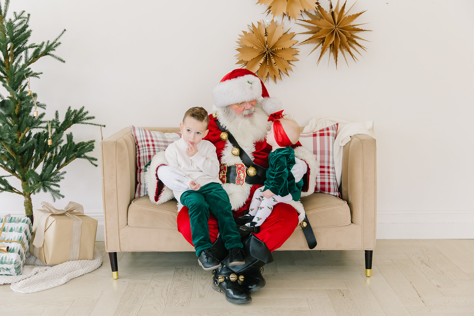 Santa mini session Utah family photographer