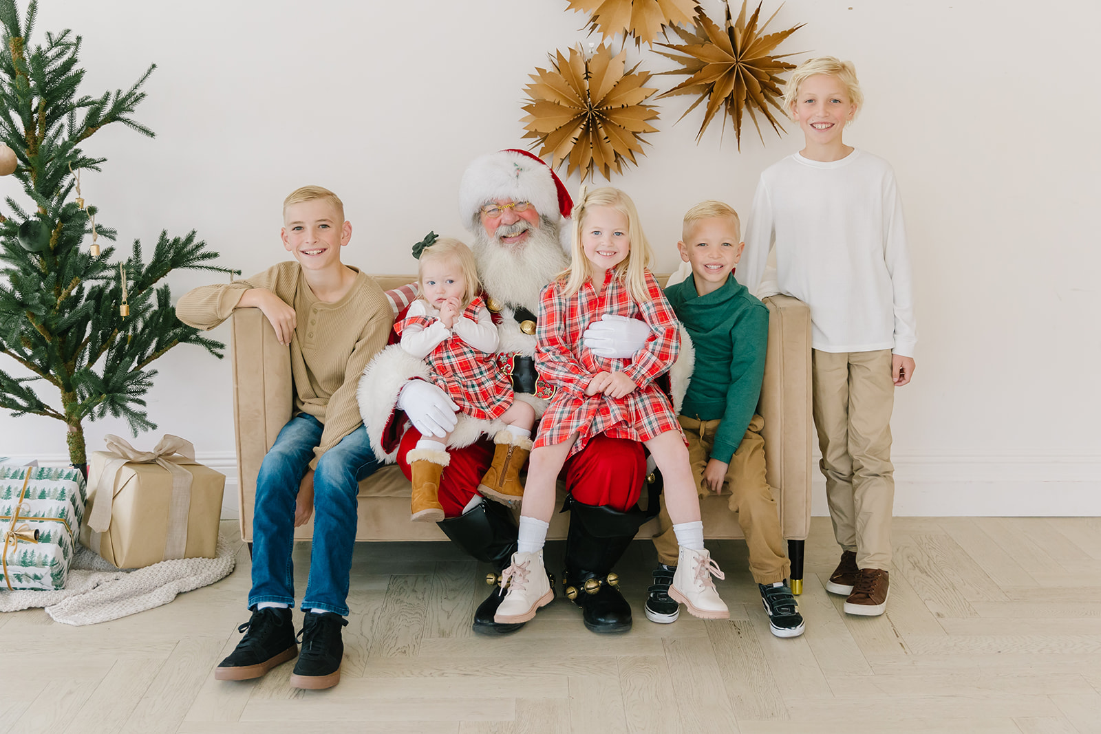 Santa mini session Utah family photographer