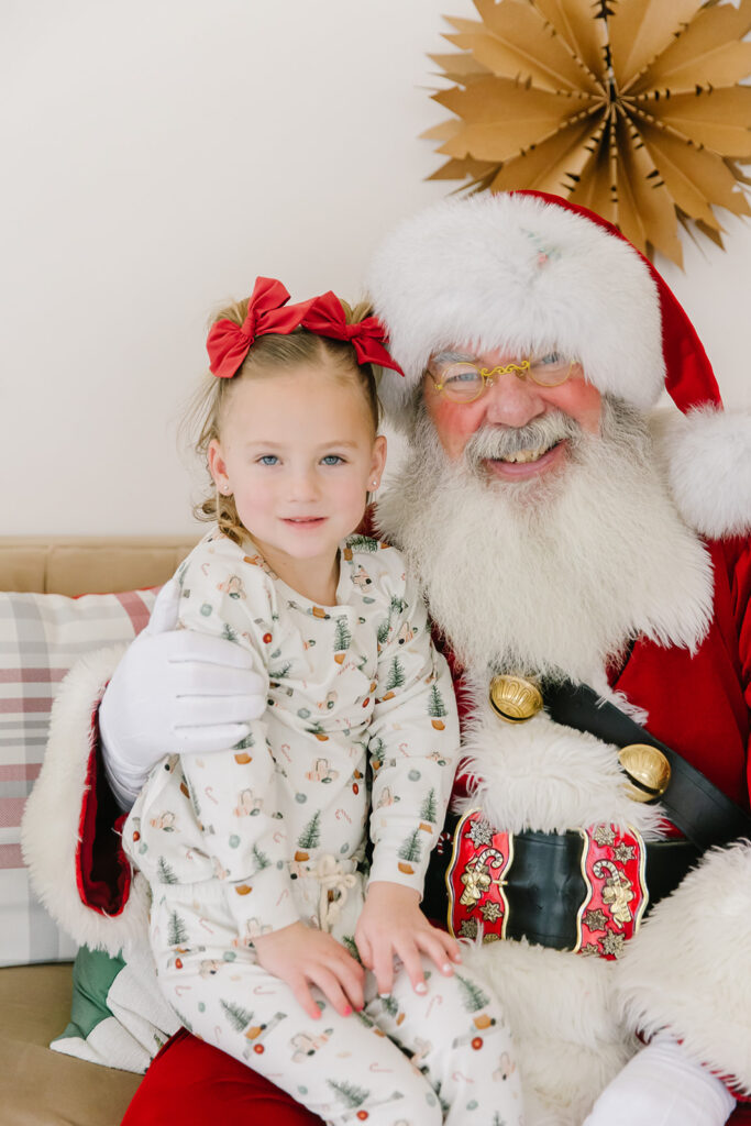 Matching Jammie Santa Pictures | Utah Photographer