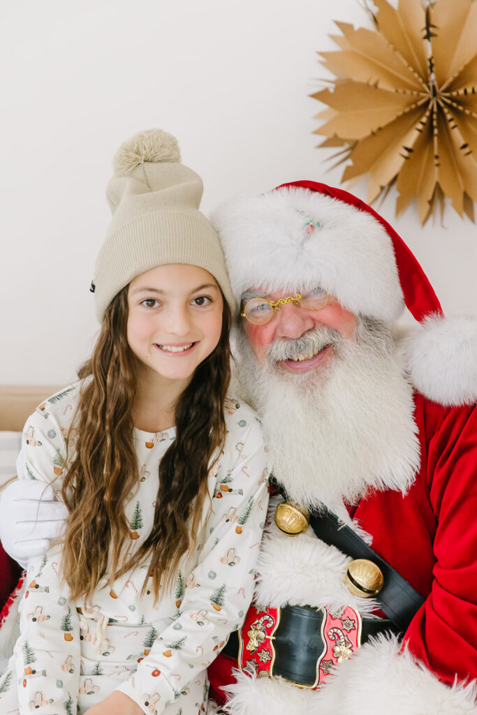 Matching Jammie Santa Pictures | Utah Photographer