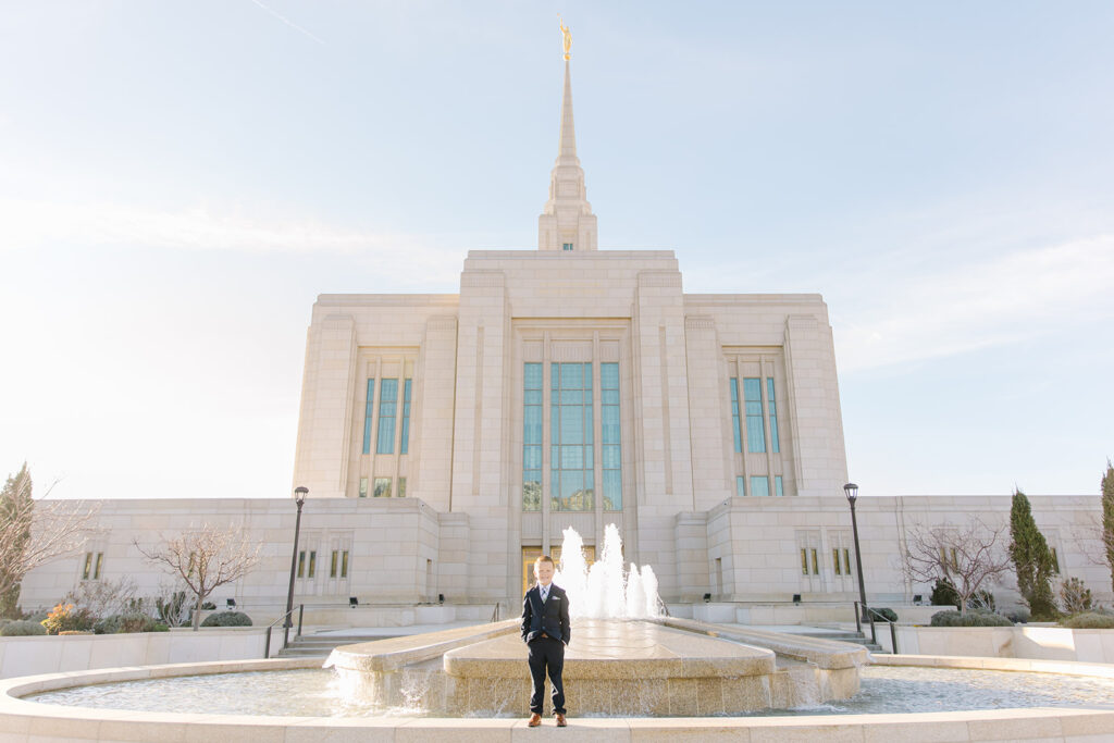 Ogden Temple Baptism Pictures | Utah Photographer