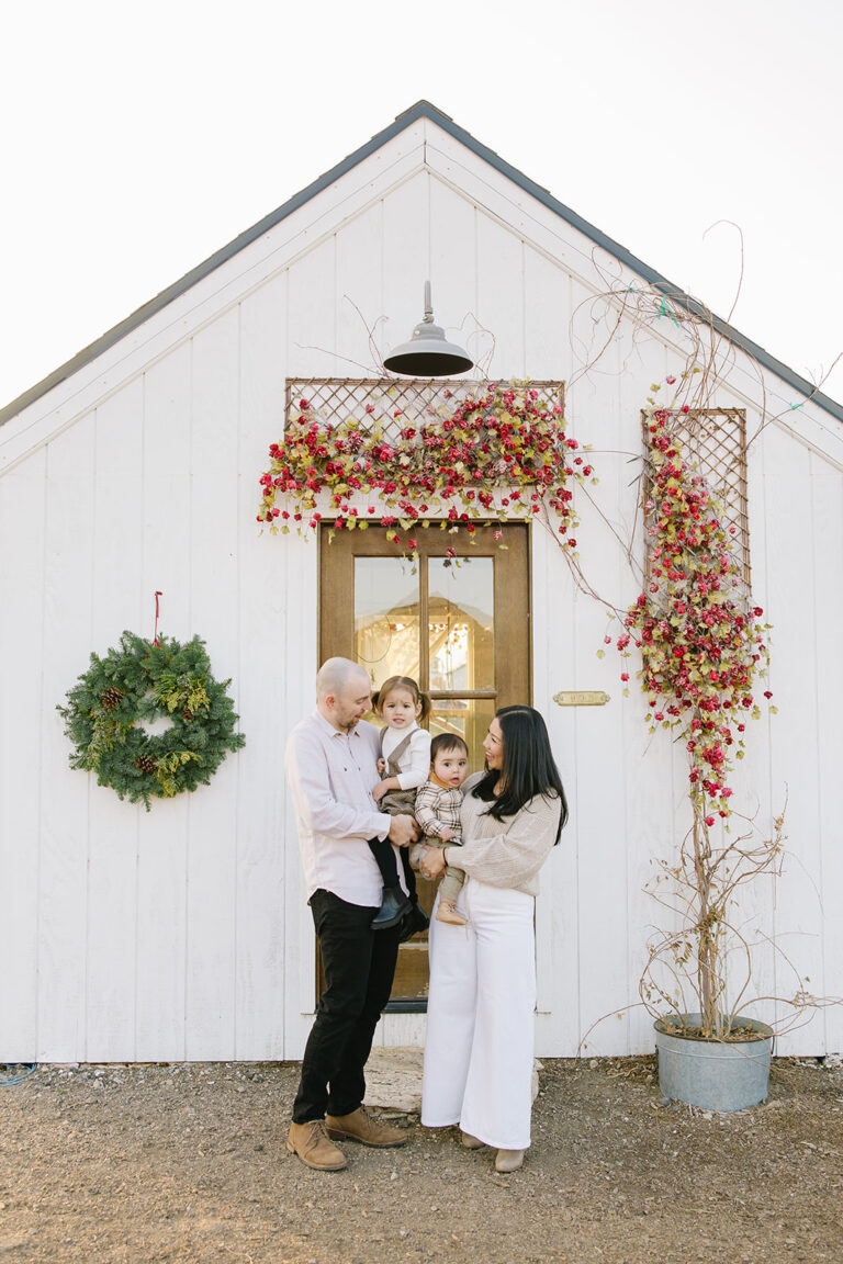 Utah Christmas Tree Mini Session | Kinlands Farm