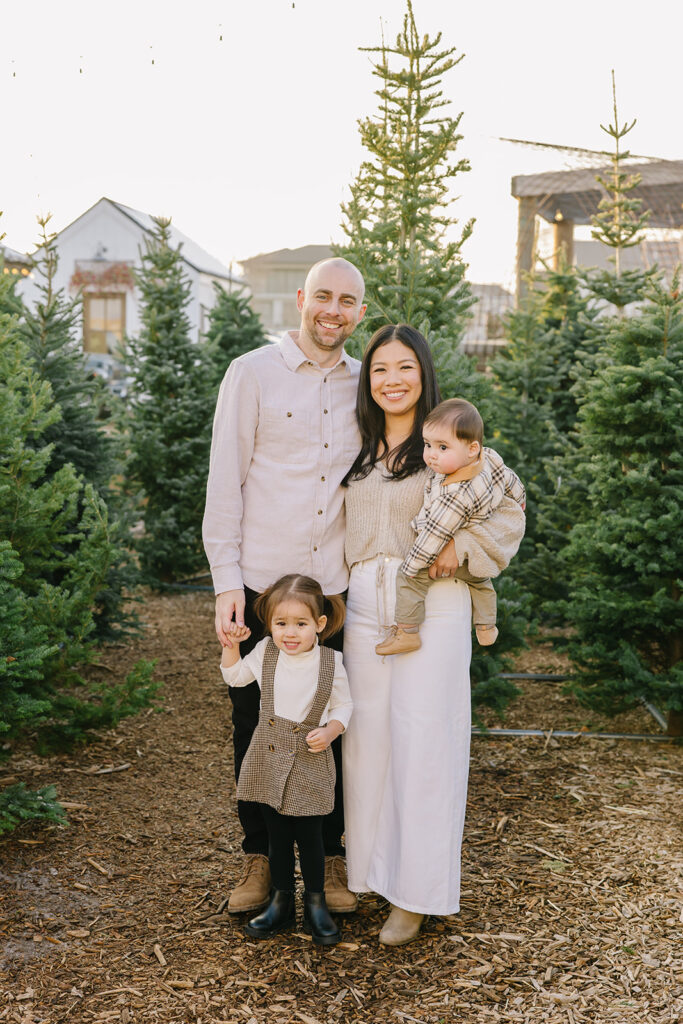 Utah Christmas Tree Mini Session | Kinlands Farm