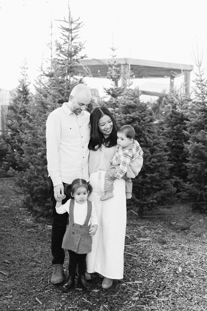 Utah Christmas Tree Mini Session | Kinlands Farm