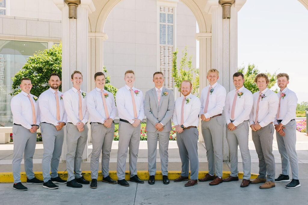 Bountiful Temple Wedding | Kael and Emily