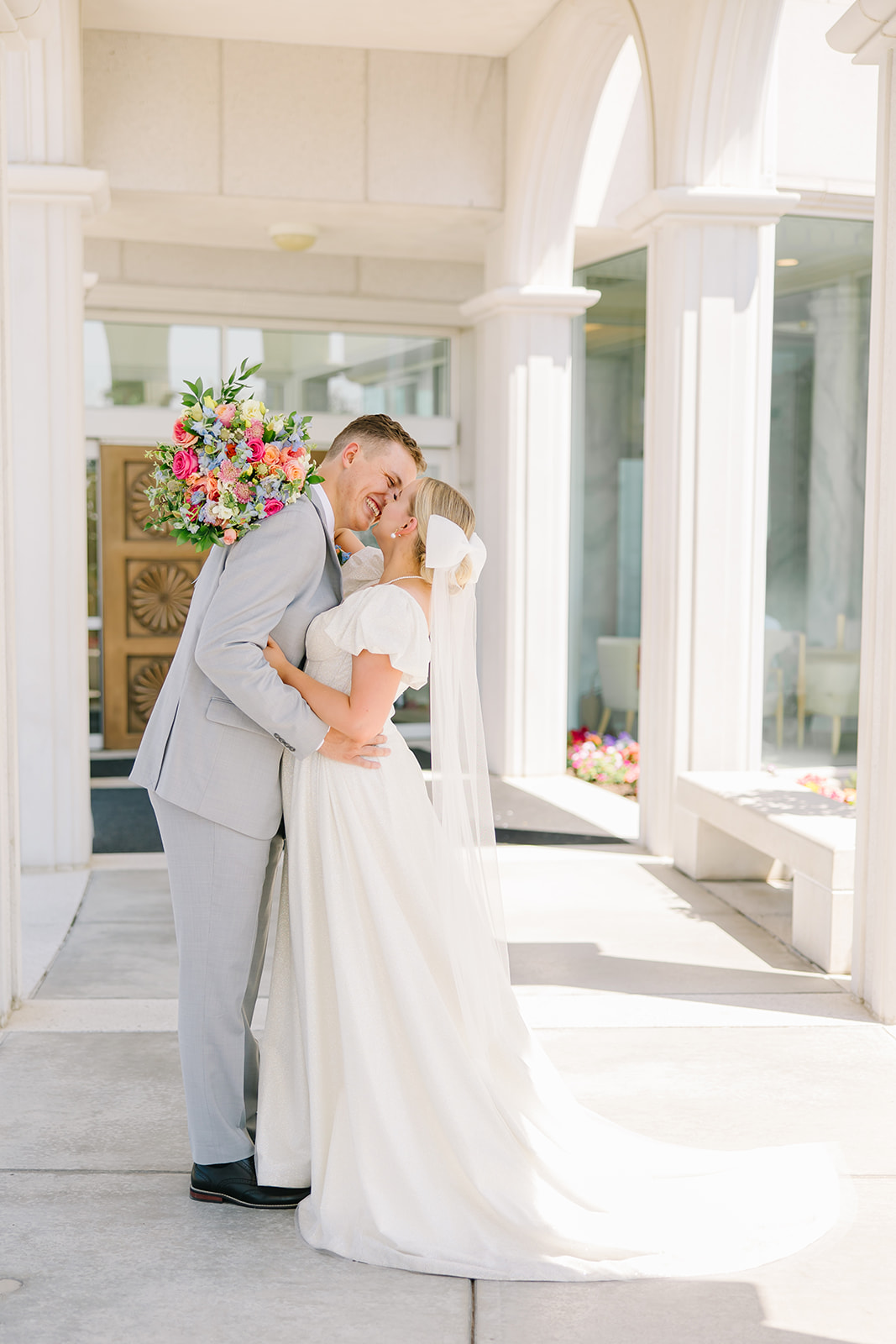 Utah Wedding Photographer | Bountiful Temple