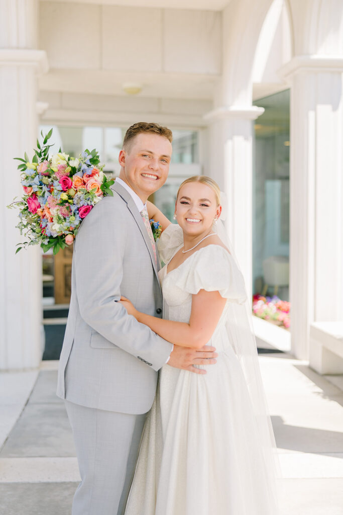 Bountiful Temple Wedding | Kael and Emily