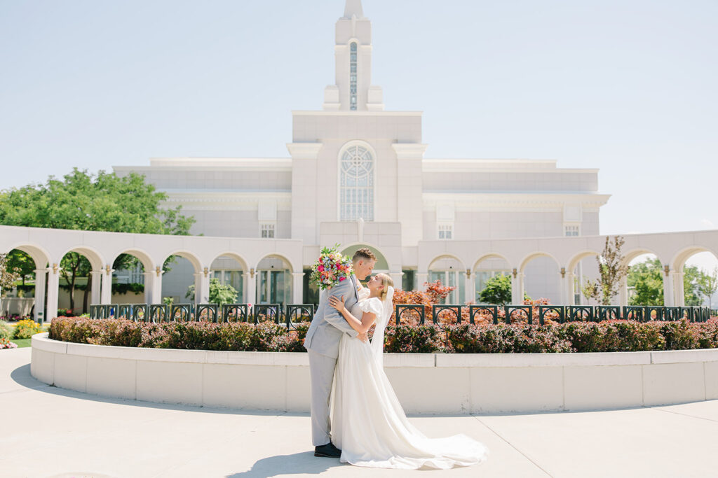 Bountiful Temple Wedding | Kael and Emily