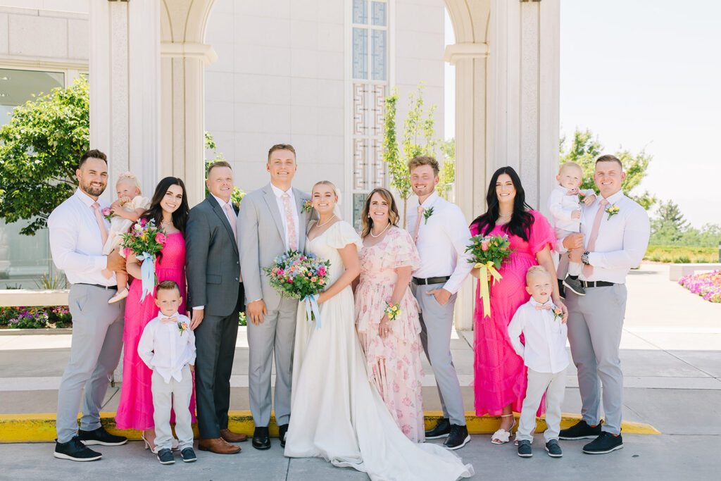 Bountiful Temple Wedding | Kael and Emily