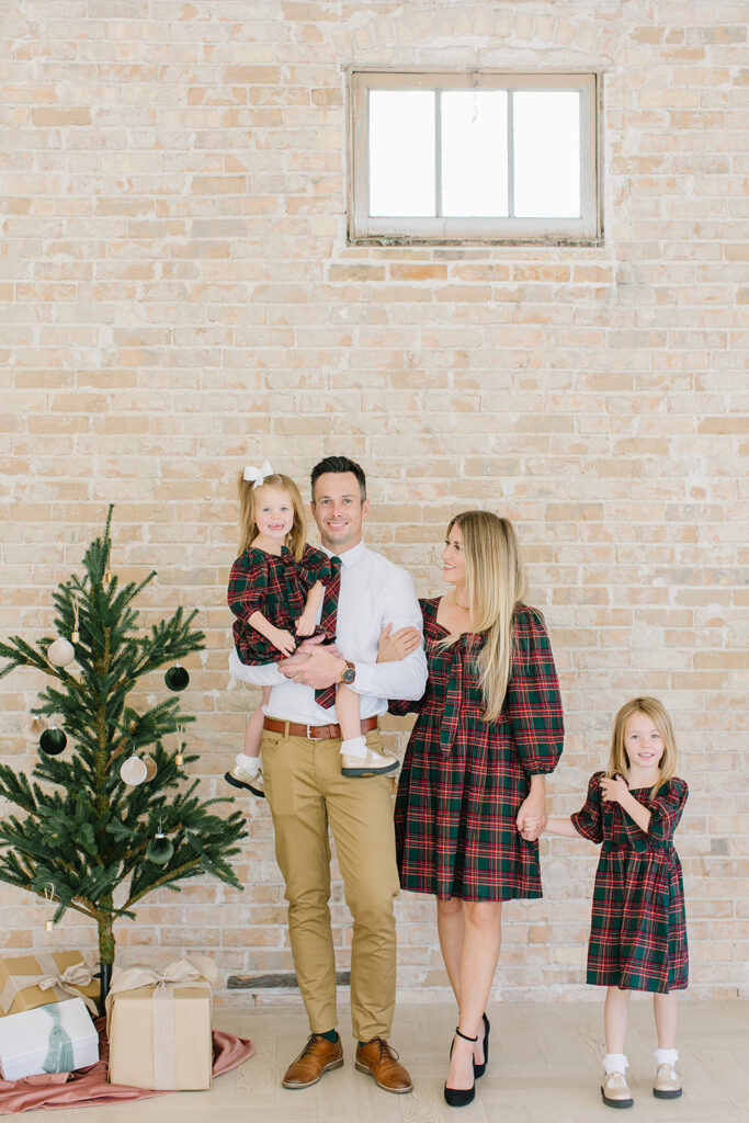 Christmas Mini Session Matching | Utah Photographer