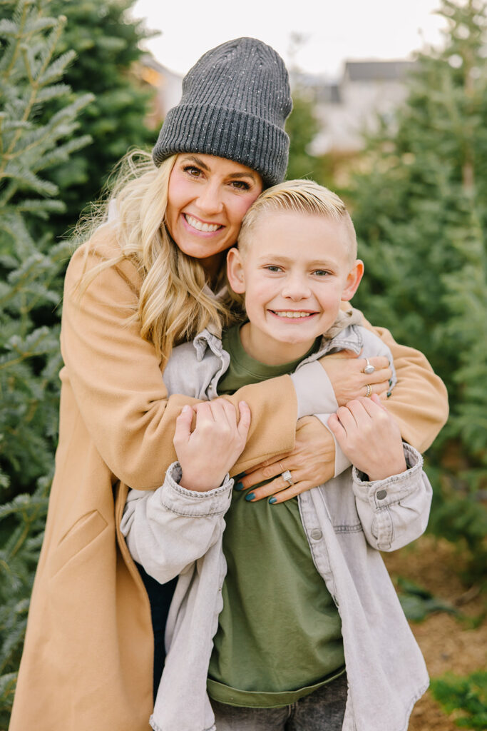 Utah Tree Farm Mini Session | Kinlands Farm