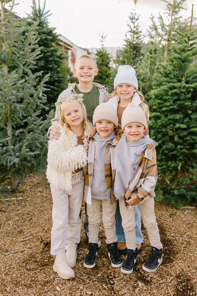 Utah Tree Farm Mini Session | Kinlands Farm