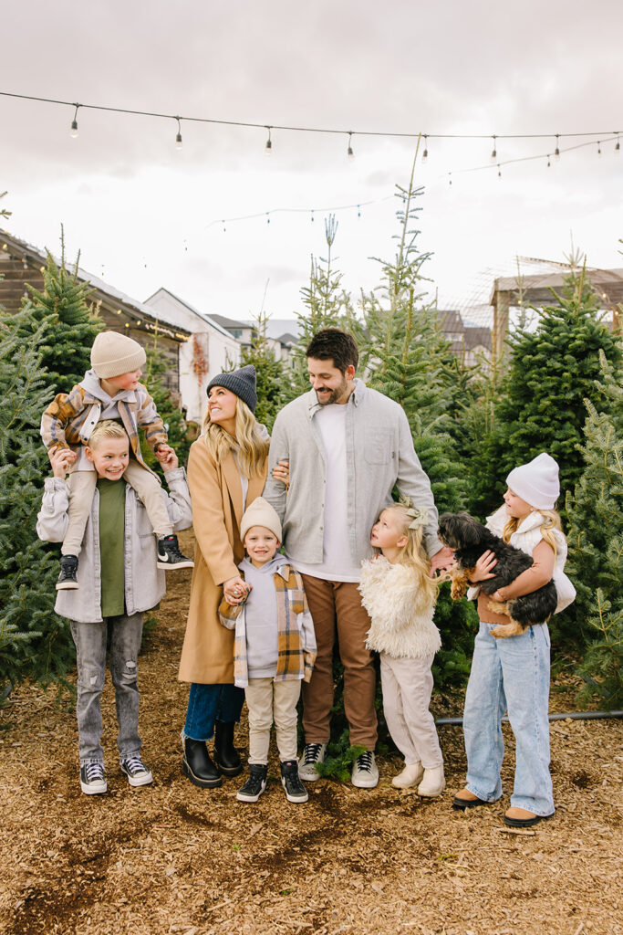 Utah Tree Farm Mini Session | Kinlands Farm