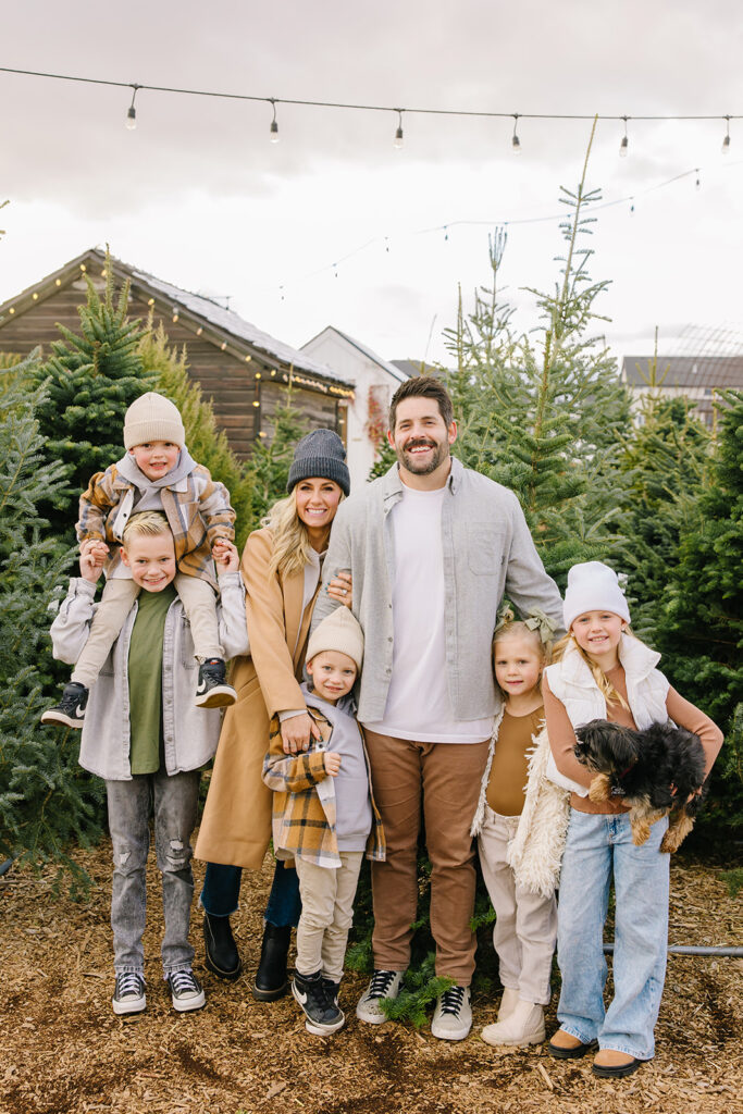 Utah Tree Farm Mini Session | Kinlands Farm