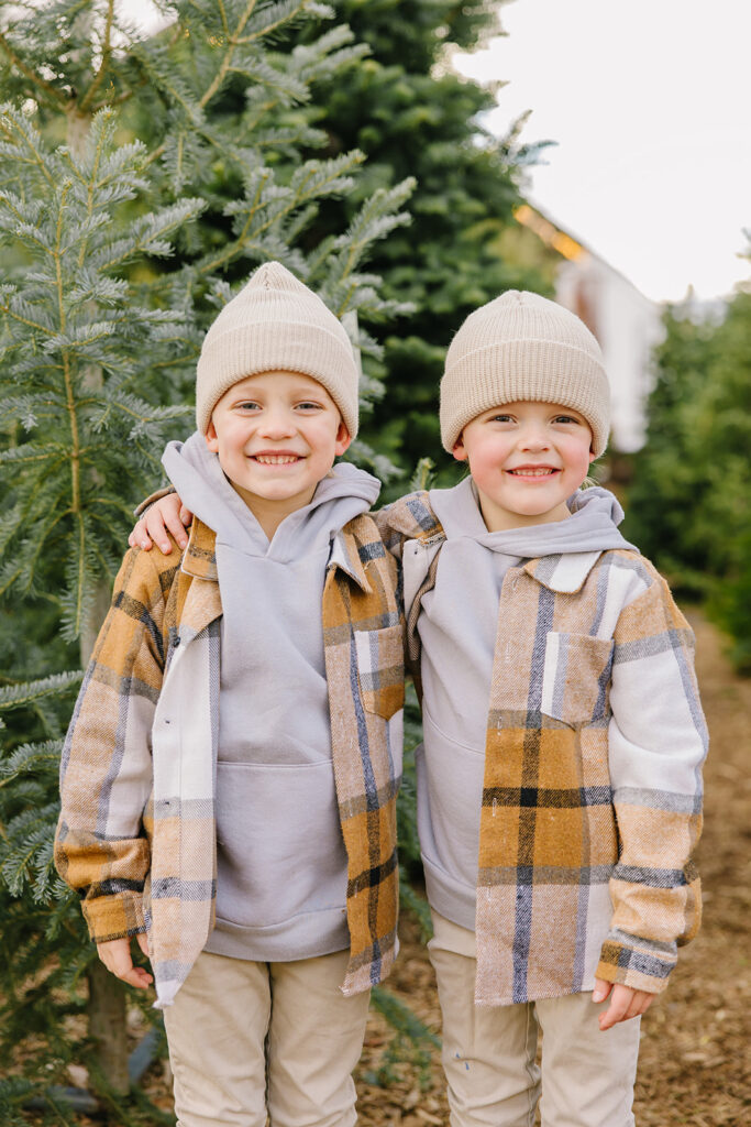 Utah Tree Farm Mini Session | Kinlands Farm