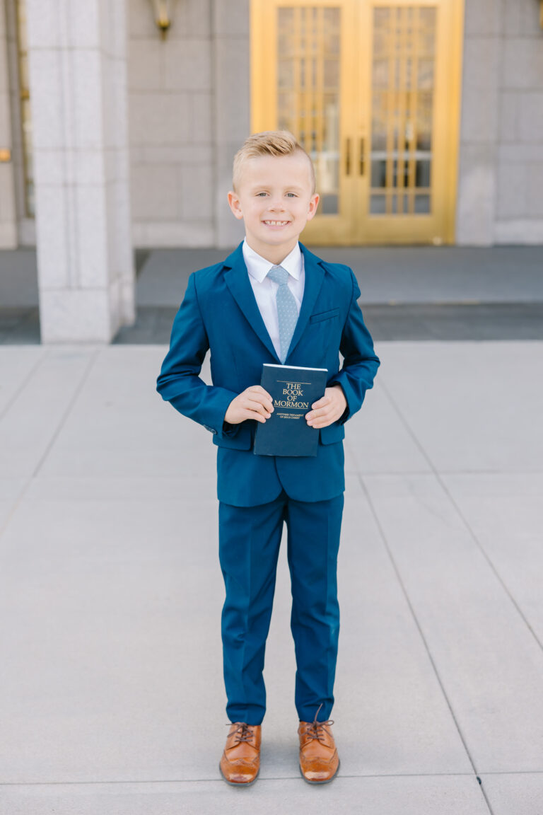 Draper Temple Baptism Mini Session