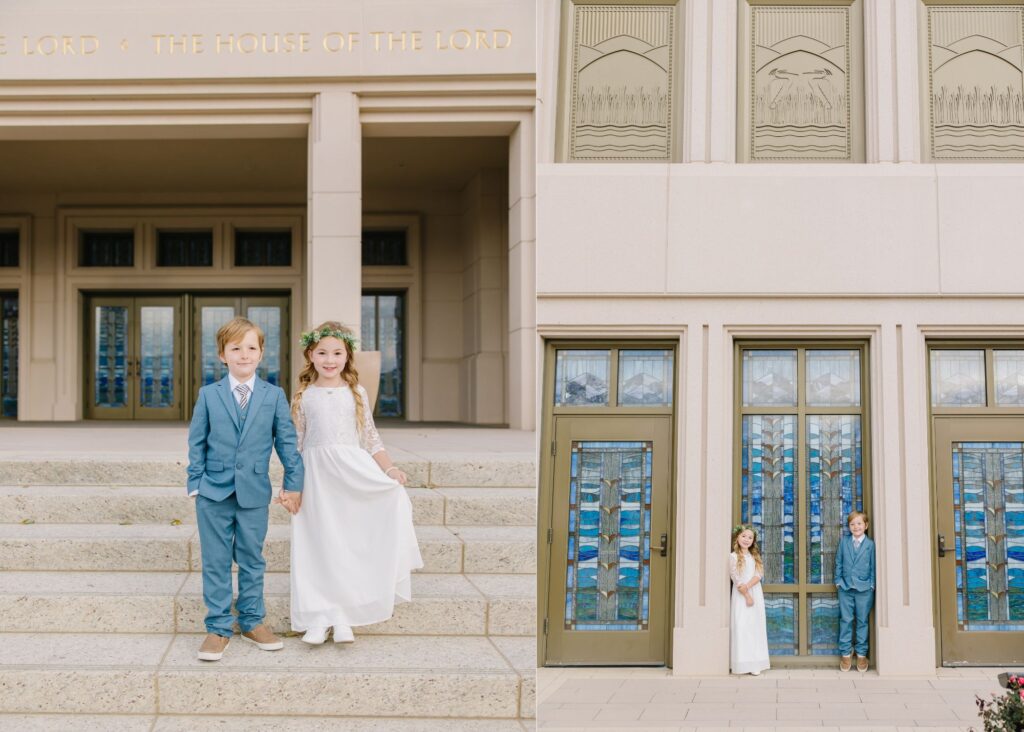 Saratoga Springs Baptism Session | Twin Baptism Pictures