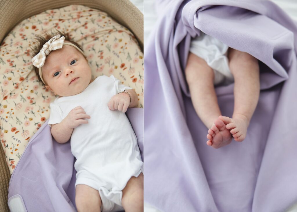 The Ollie World | Baby Swaddle Photographer