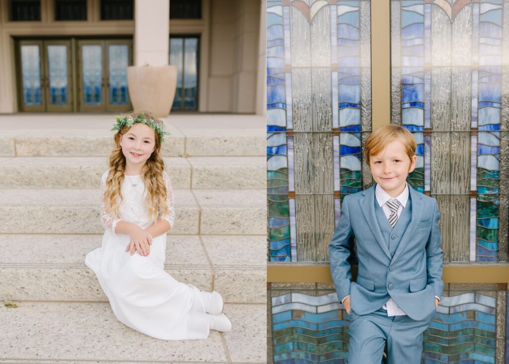 Saratoga Springs Baptism Session | Twin Baptism Pictures