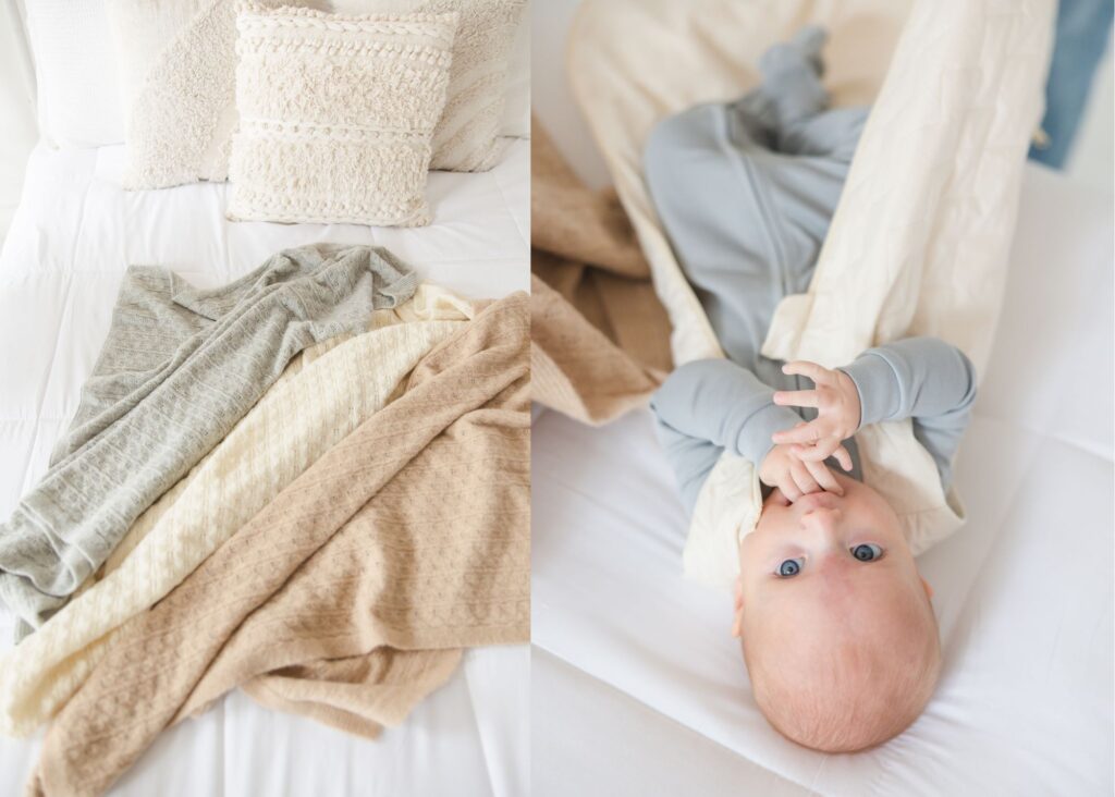 Luxury Sleep Sack Photographer | Product Photography