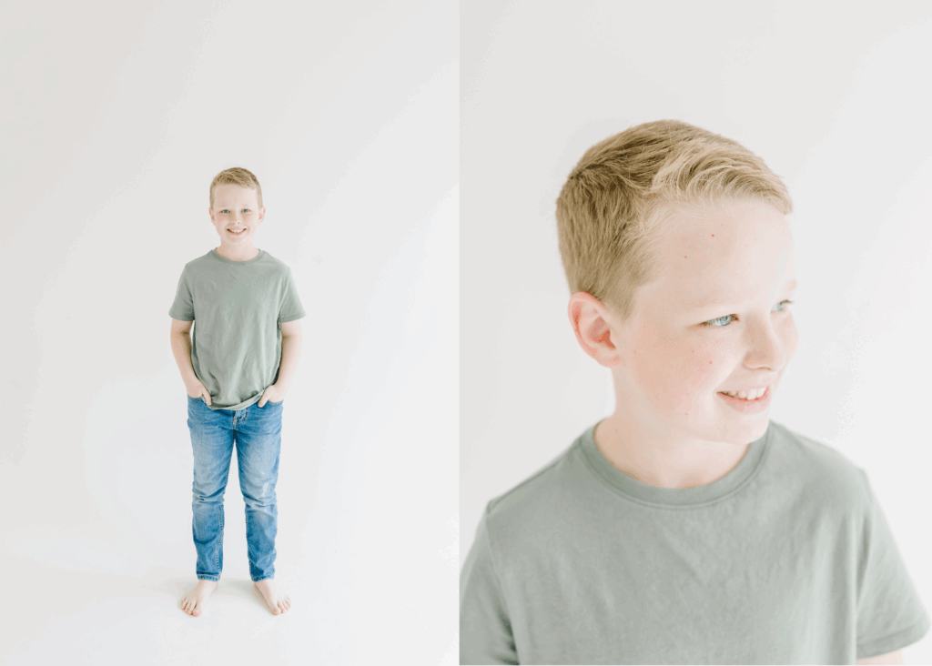 Write a simple, easy-going photography blog post about a Mommy + Me Studio Session shot at White Space Studio in Provo, Utah. 