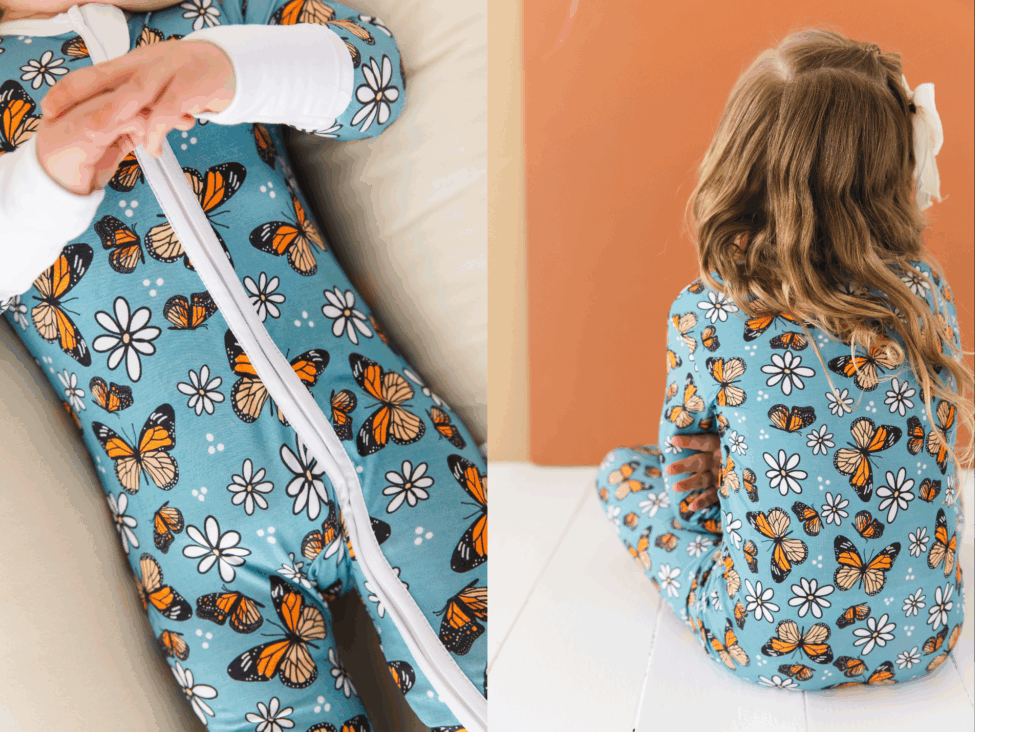 Spunky Sparrow Kids Jammies | Product Photographer