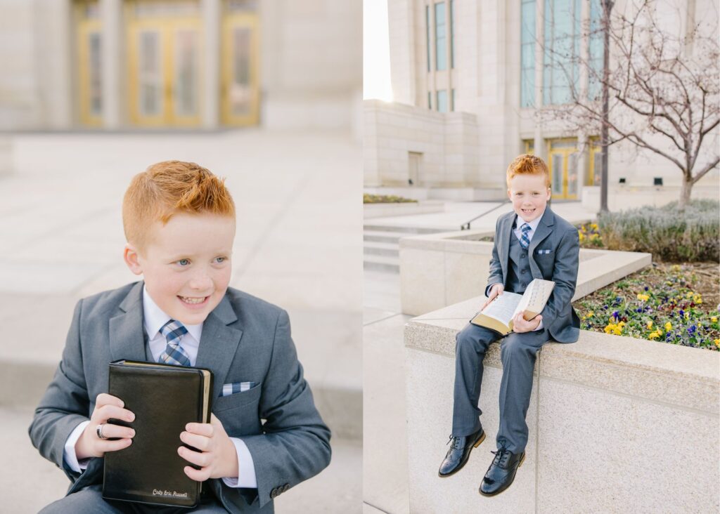 Ogden Temple Baptism Mini Session