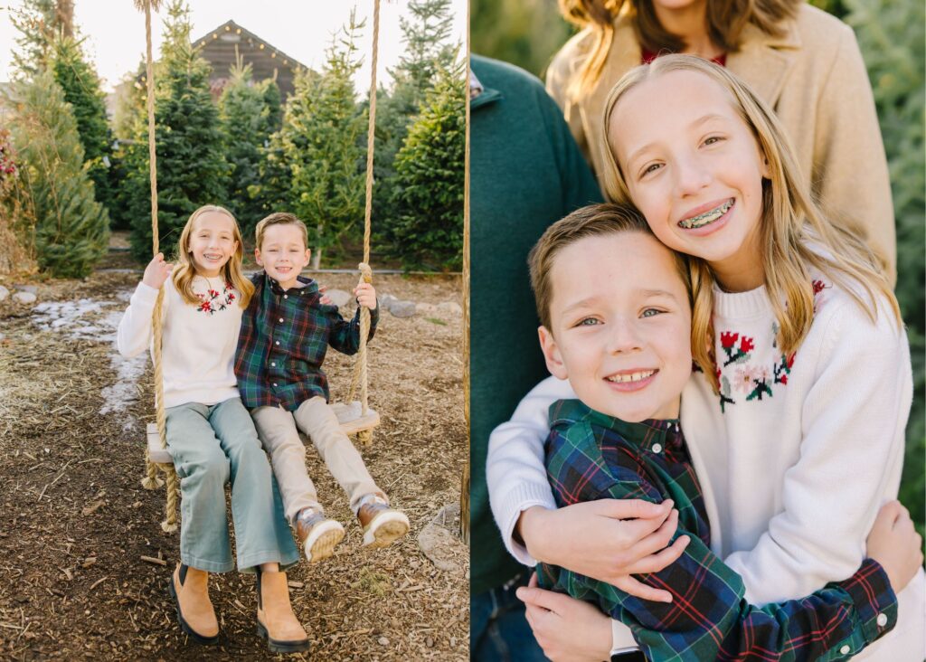 Christmas Tree Mini Session | Kinlands Farm